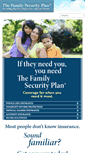 Mobile Screenshot of familysecurityplan.com